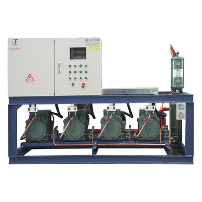 เครื่องทําความเย็นหลายเครื่อง พีสตันคอมเพรสเซอร์ PLC หัวหลายตัวในระยะ paralel